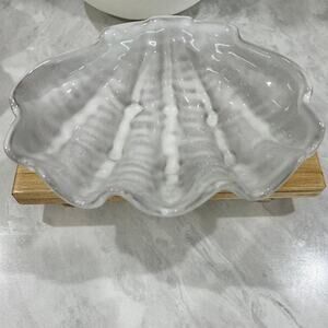Tiki Tray - Frankoma Clam Shell Dish T9 - Club Trade Winds #2